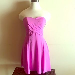 Express strapless dress